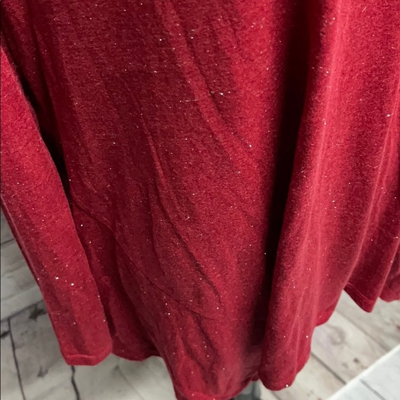 🎉SALE🎉 NWT Style & Co Shoulder Red Cut-Out 1X - Picture 12 of 16